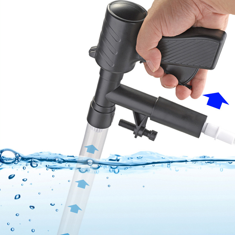 Gravel Vacuum Cleaner - Aquarium Fish Tank Water Change Pump
