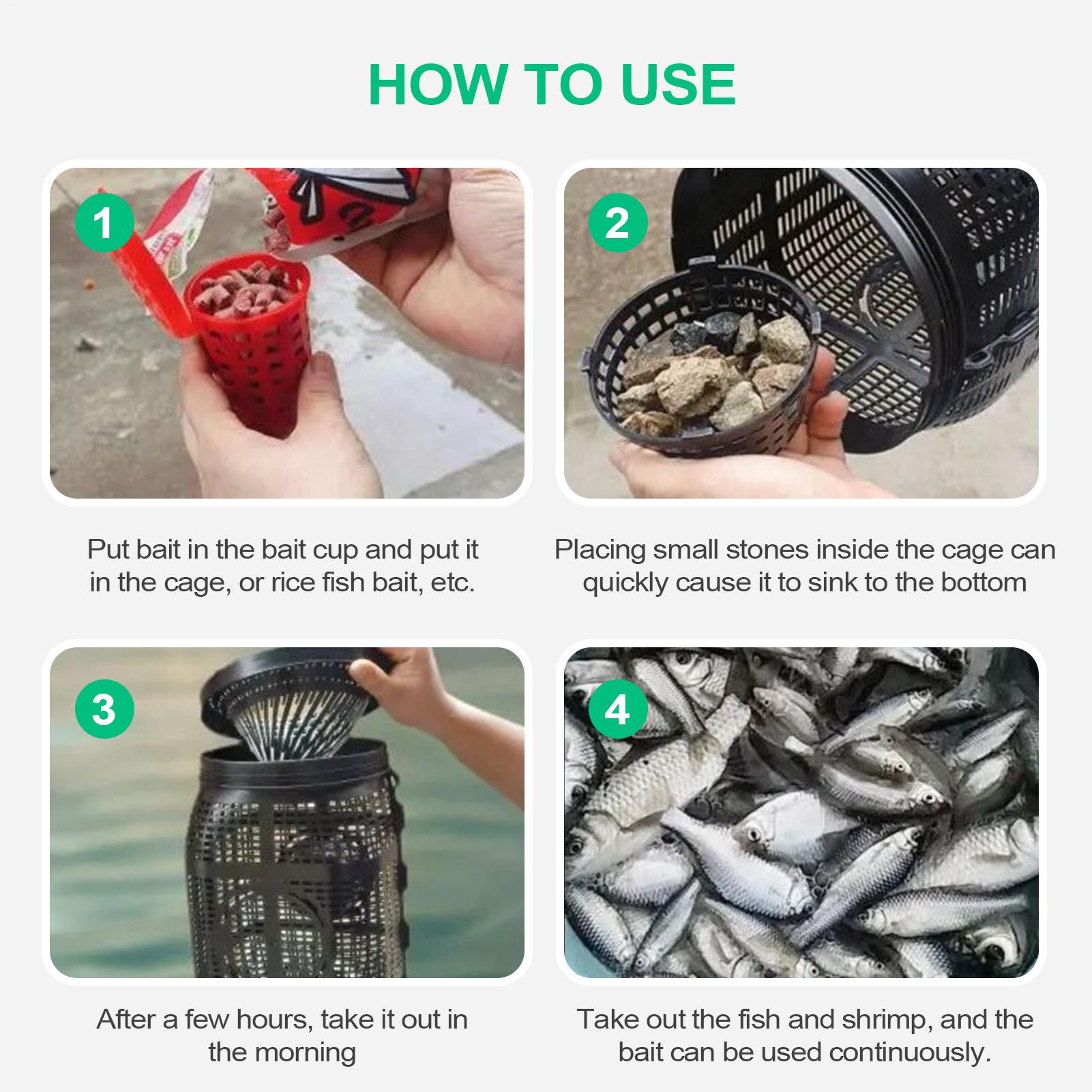 Portable Folding Minnow Fishin - огляд і ціна Aquarium Fish Trap