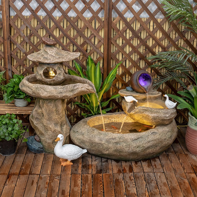 Outdoor Balcony Fish Pond Cour - огляд і ціна Aquarium Fish In Pond