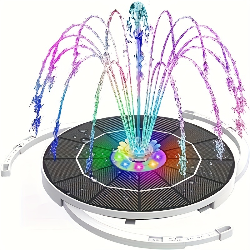 3.5W LED Solar Fountain with B - огляд і ціна Aquarium Fish Pond