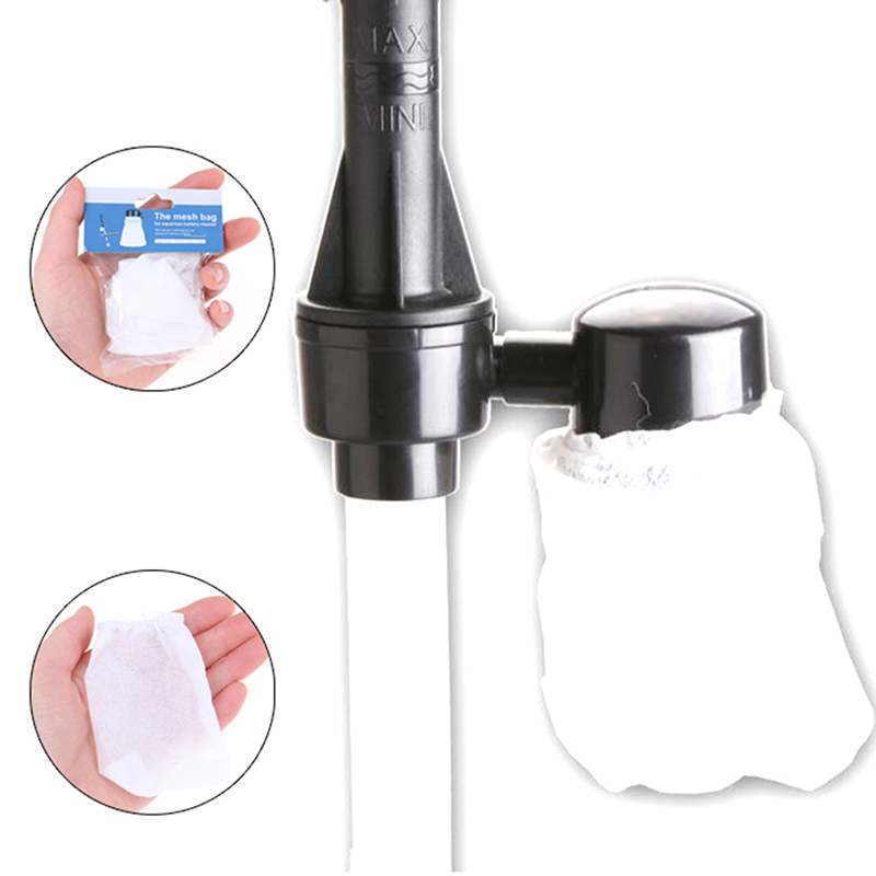 5Pc Aquarium Siphon Filter Bag - огляд і ціна Gravel Vacuum Cleaner