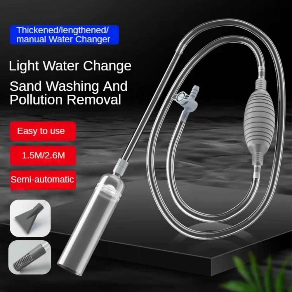 Aquarium Siphon Vacuum Cleaner - огляд і ціна Gravel Vacuum Cleaner