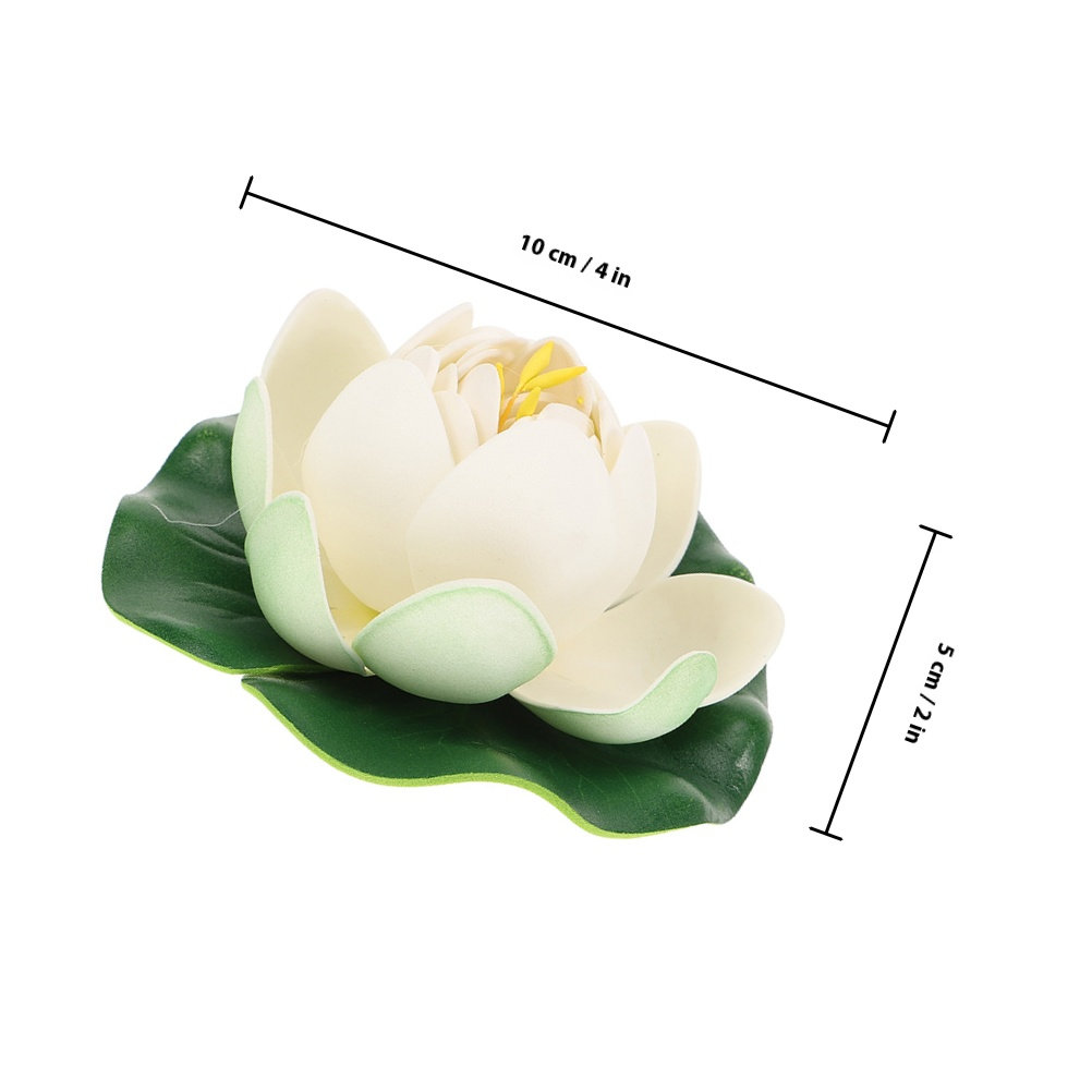 6Pcs Artificial Lotus Flower D - огляд і ціна Aquarium Fish In Pond