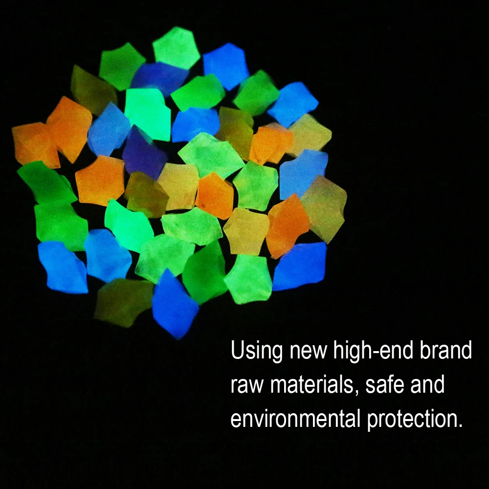 300Pcs Glow Rocks in The Dark  - огляд і ціна Aquarium Decoration Rock