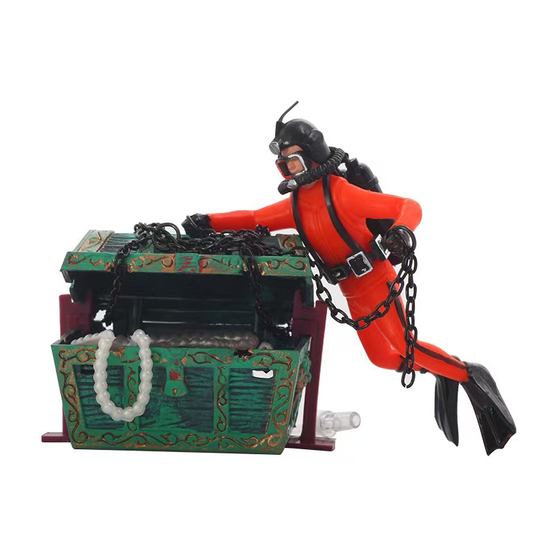 Treasure Frogman Aquarium Orna - огляд і ціна Aquarium Fish Price
