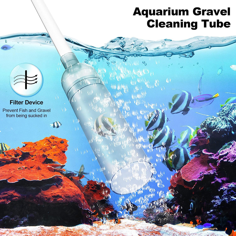 Fish Tank Water Changer Aquari - огляд і ціна Gravel Vacuum Cleaner