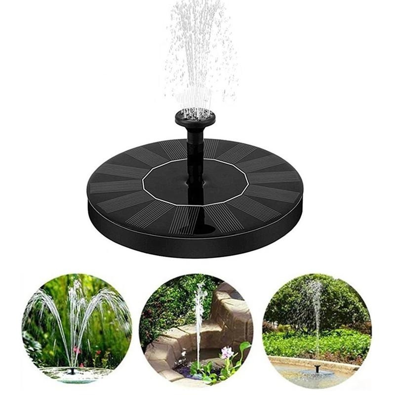 Solar Fountain Pump with 6 Noz - огляд і ціна Aquarium Fish In Pond