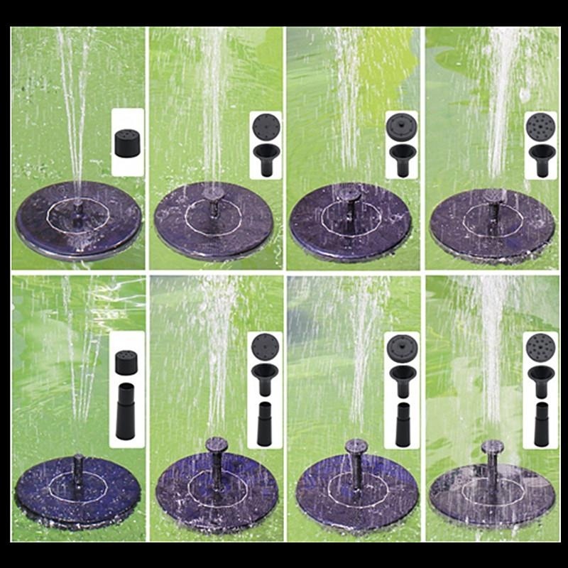 Solar Fountain Pump with 6 Noz - огляд і ціна Aquarium Fish In Pond