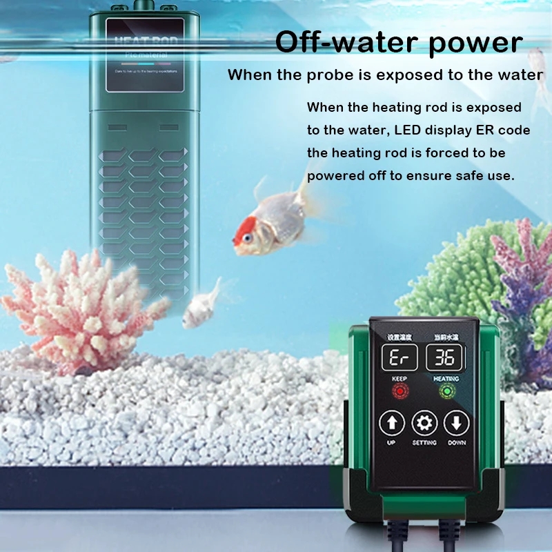 Adjustable Water Heating Rod f - огляд і ціна Aquarium Fish Uk