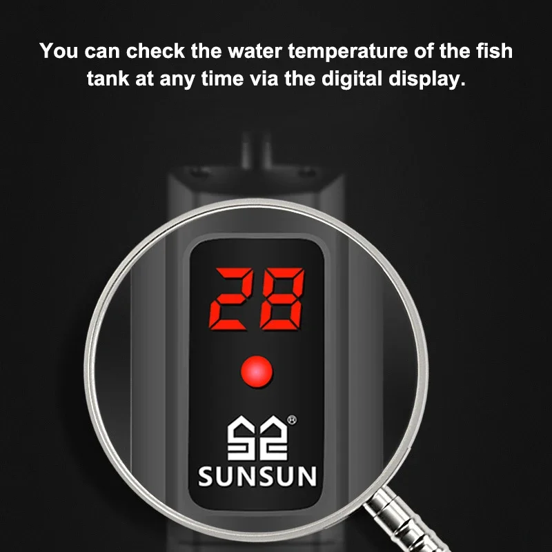 Aquarium Heating Rod LCD Displ - огляд і ціна Aquarium Fish Uk