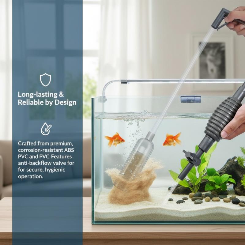 Aquarium Gravel Vacuum Siphon  - огляд і ціна Gravel Vacuum Cleaner