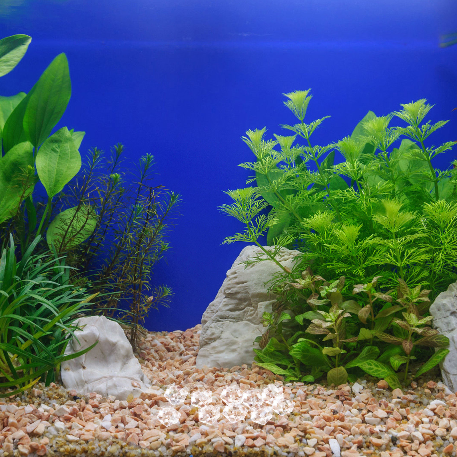 1Pack Pearl Crystal Stones Cle - огляд і ціна Aquarium Decoration Rock