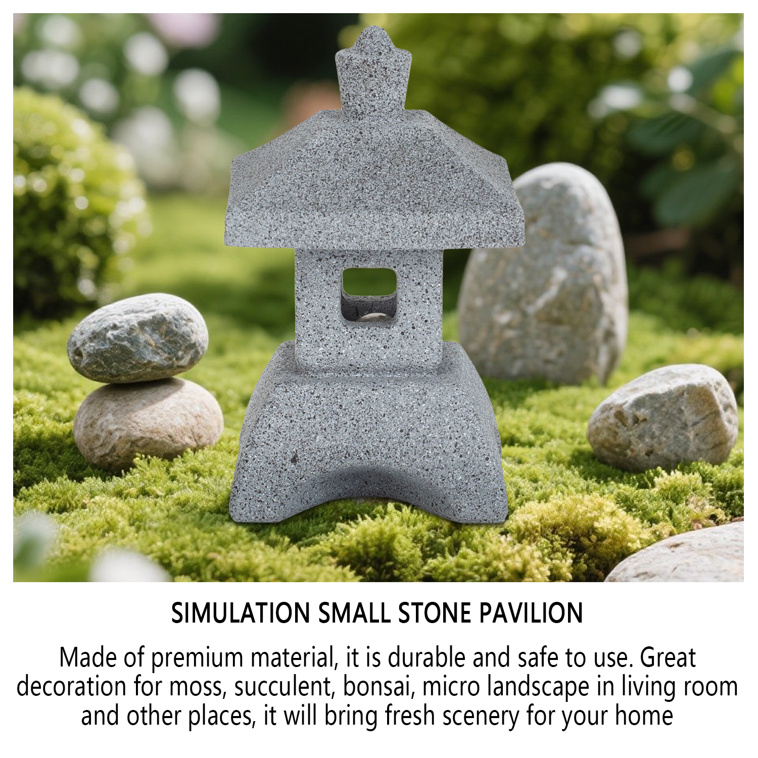 Japanese Lantern Pagoda Statue - огляд і ціна Aquarium Fish Japan