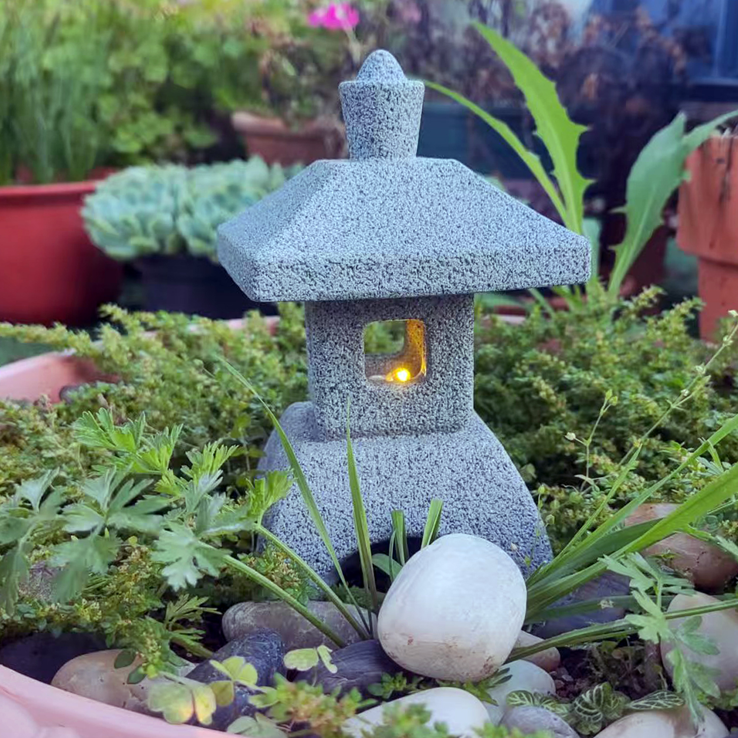 Japanese Lantern Pagoda Statue - огляд і ціна Aquarium Fish Japan