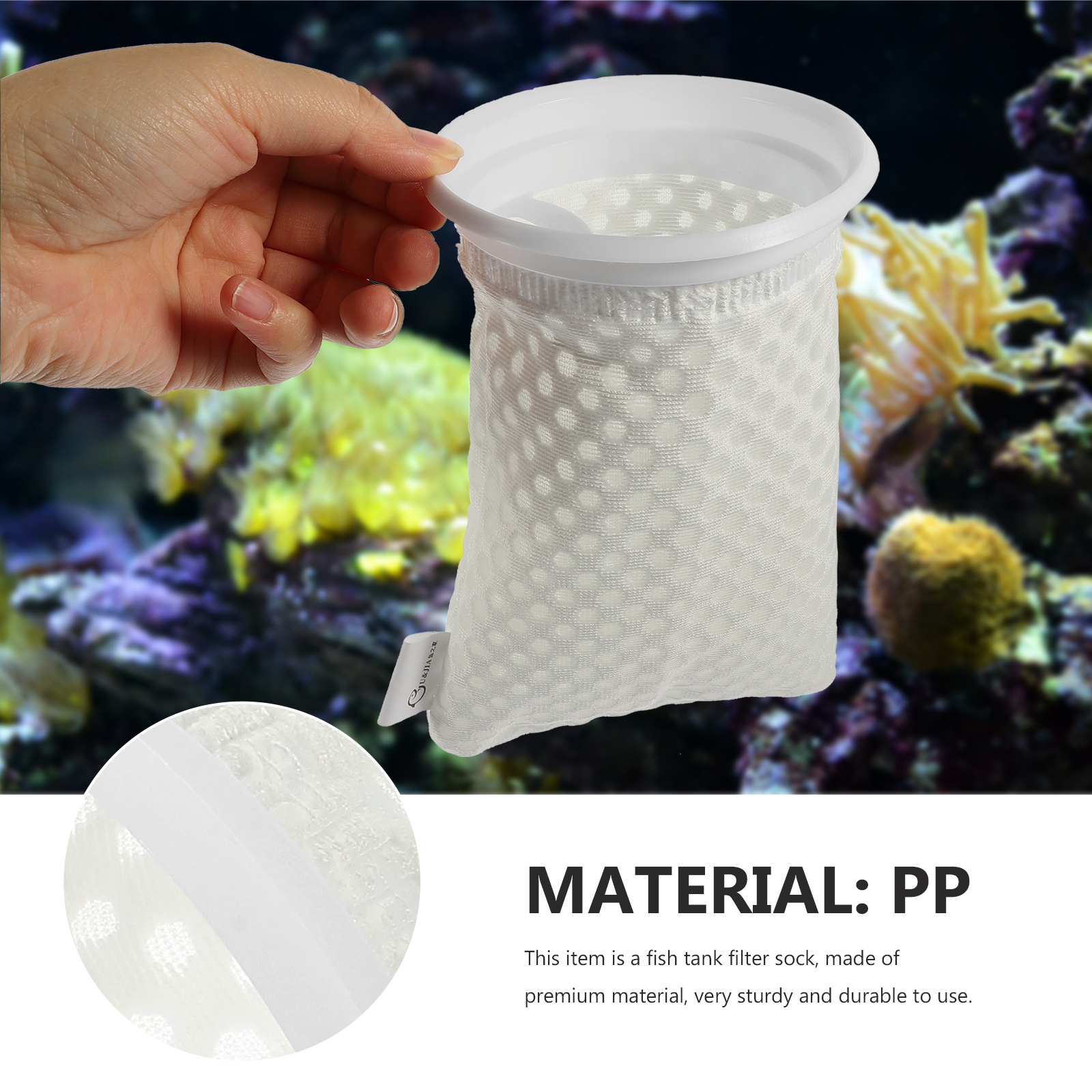 11pcs Filter Socks 4 Inch 3D H - огляд і ціна Aquarium Fish Trap