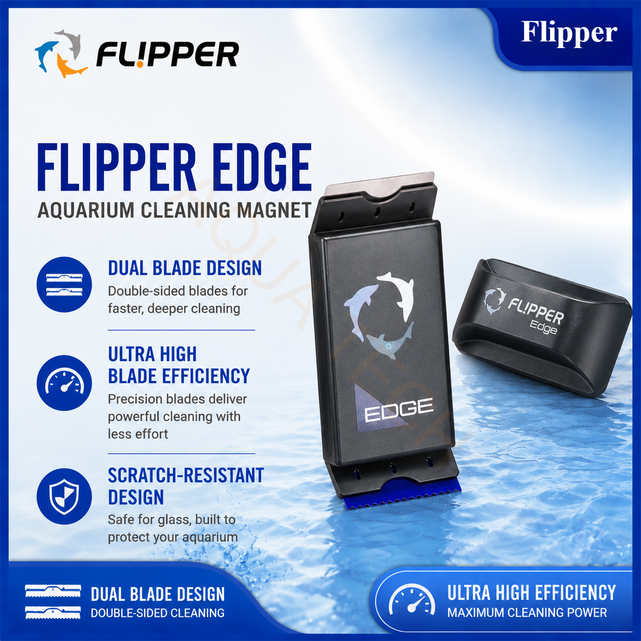Flipper Edge Standard Max 2 in - огляд і ціна Gravel Vacuum Cleaner