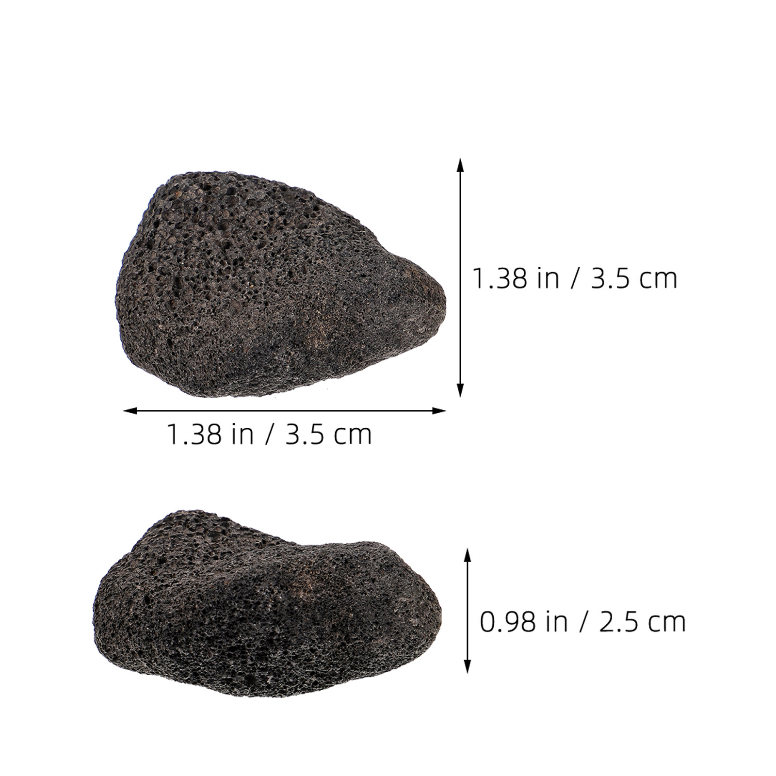 1Pack Small Natural Volcanic L - огляд і ціна Aquarium Decoration Rock
