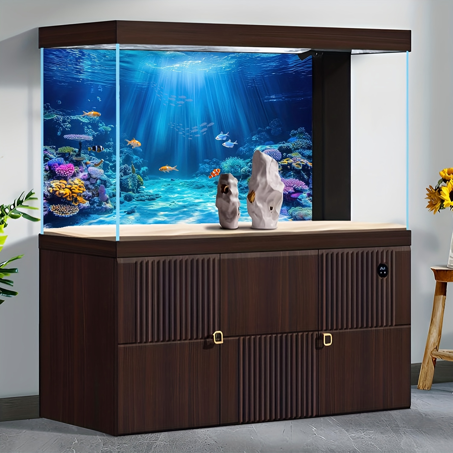 Aquarium background wallpaper  - огляд і ціна Aquarium Fish Poster