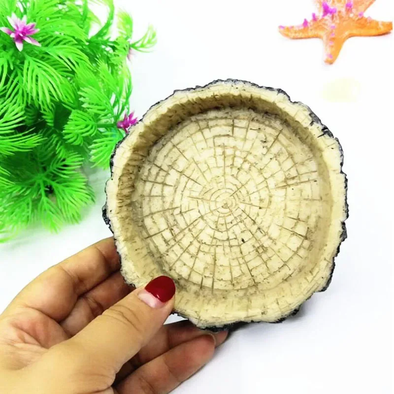Pet Reptile Feeder Bowl Resin  - огляд і ціна Aquarium Fish Price