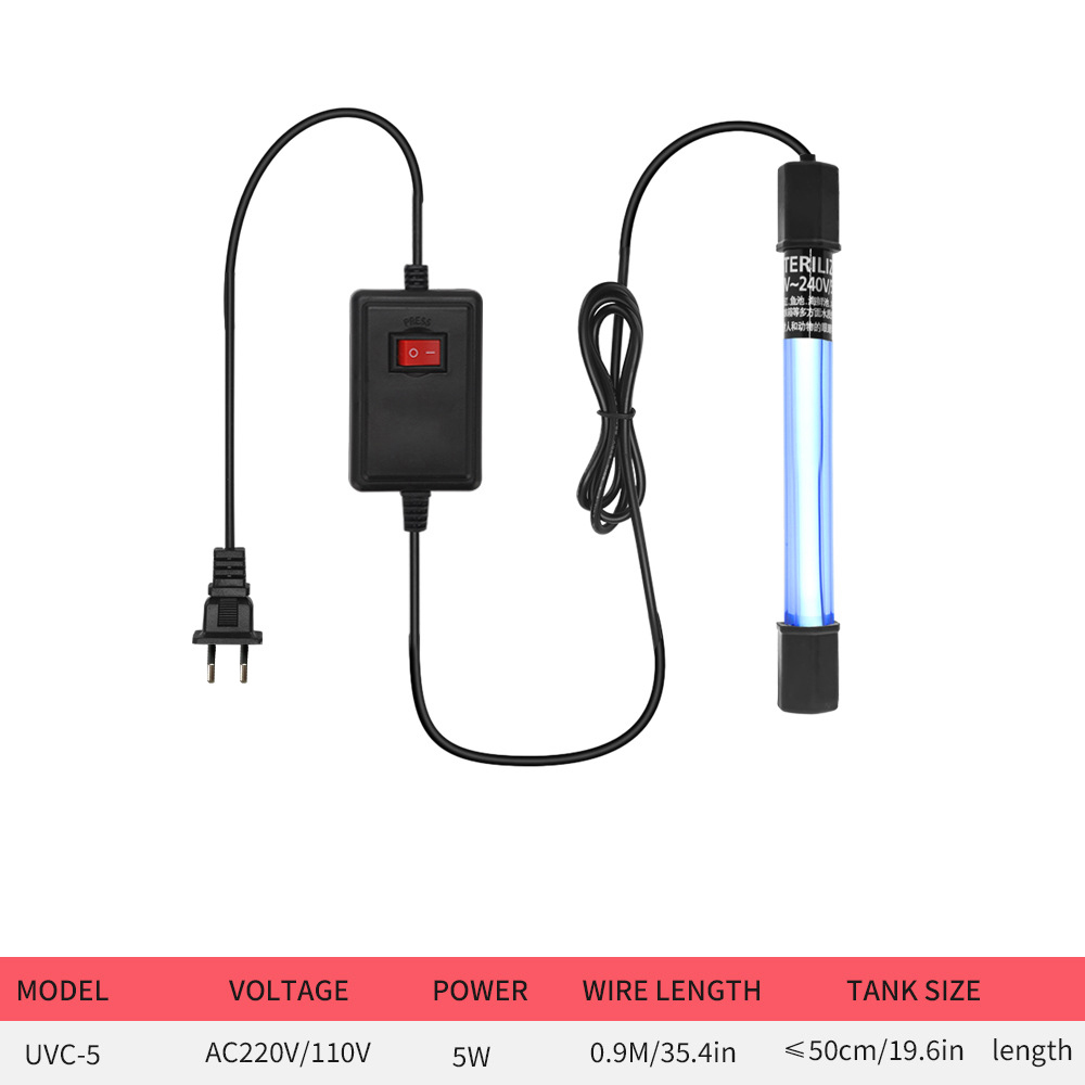 5W/11W Aquarium Clean Light UV - огляд і ціна Gravel Vacuum Cleaner