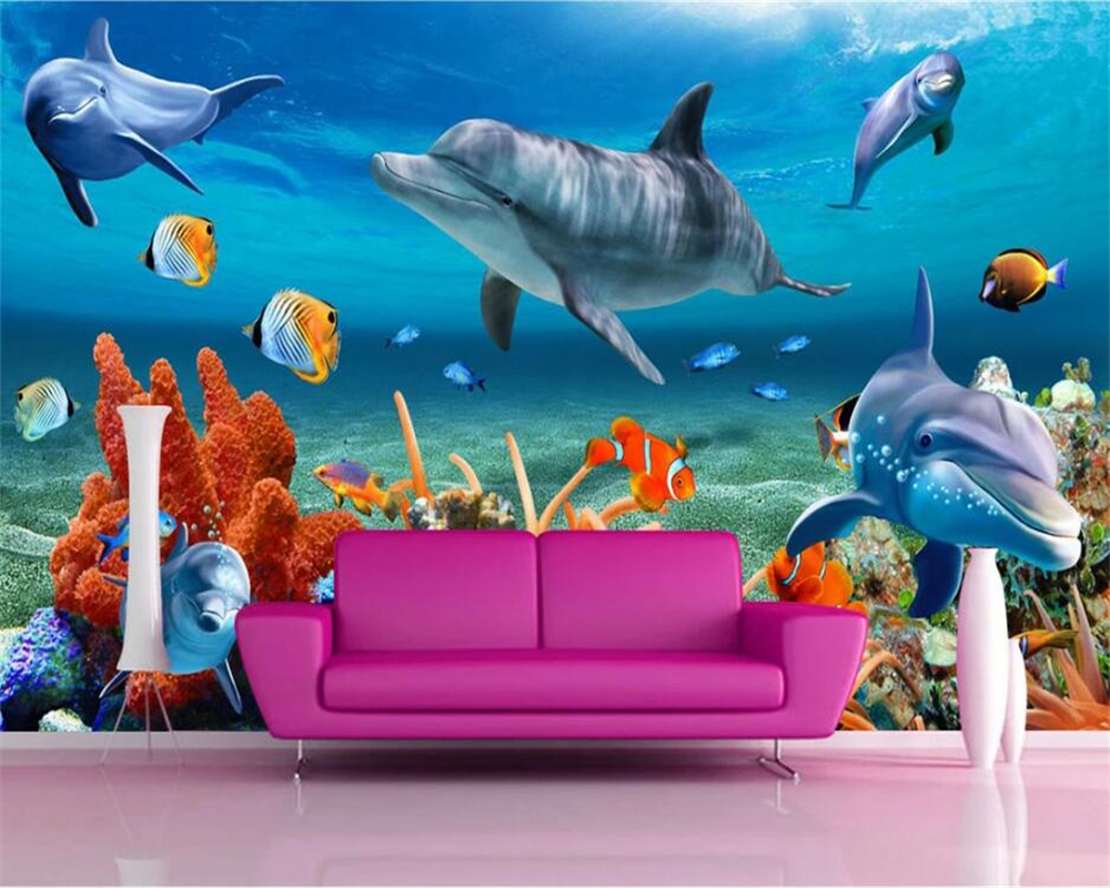 3DBEIBEHANG Custom 3D wallpape - огляд і ціна Aquarium Fish Live Wallpaper