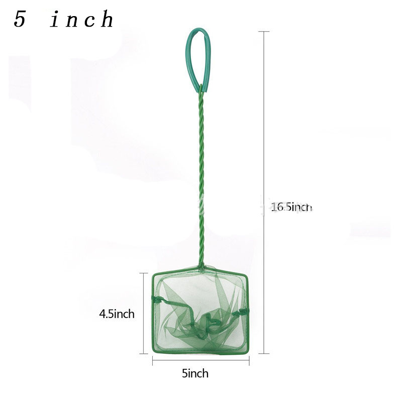 Portable Fish Net Long Handle  - огляд і ціна Aquarium Fish Trap