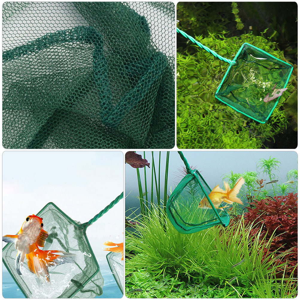 2Pcs Big Size Fish Landing Net - огляд і ціна Aquarium Fish Net Big Size
