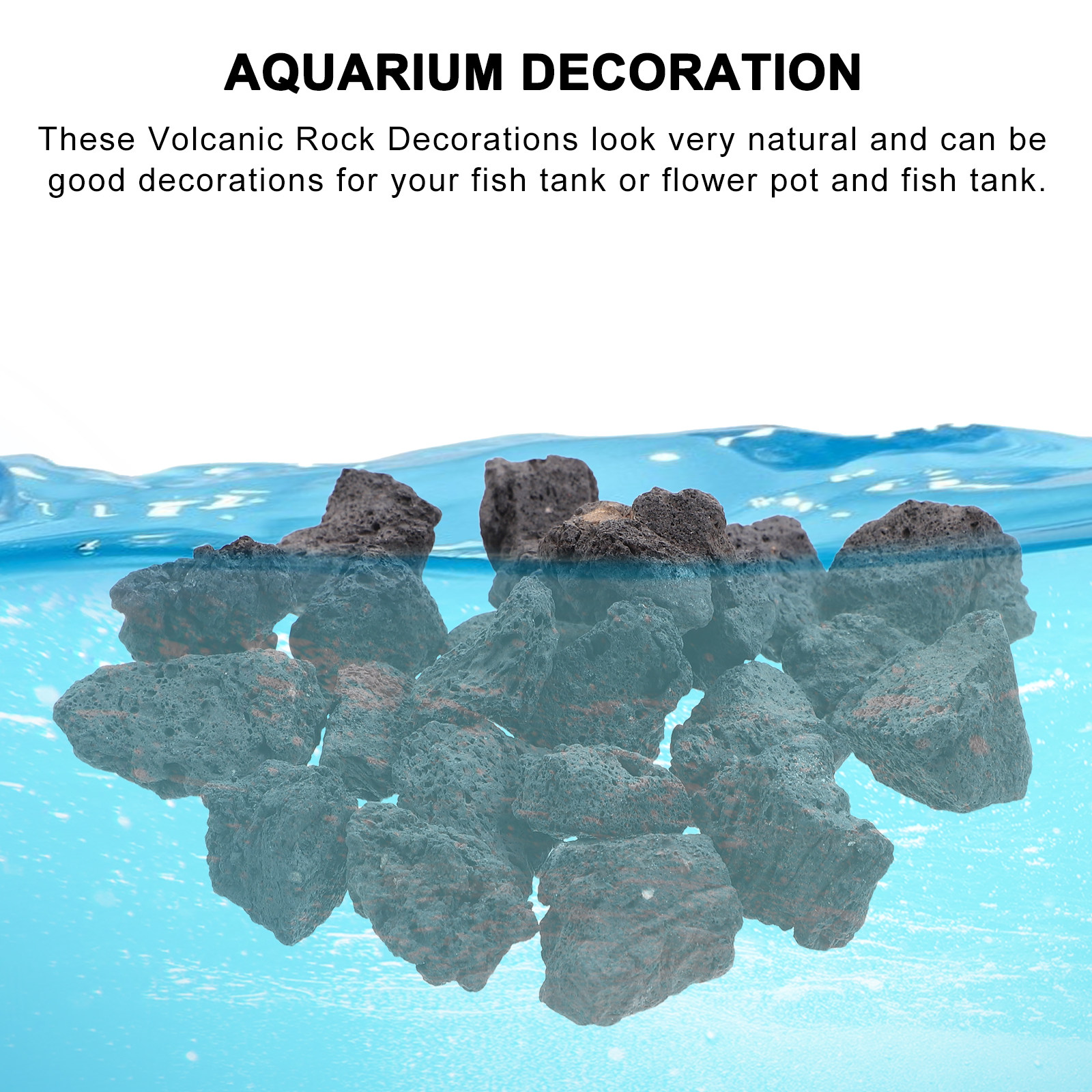 1Pack Volcanic Rocks Natural L - огляд і ціна Aquarium Decoration Rock